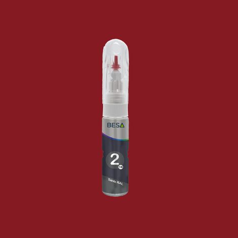 Stylo retouche peinture Rouge Rubis RAL 3003 Satin