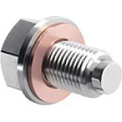 Joint magnétique pour bouchon de vidange d'huile, écrou de vidange en acier inoxydable M12x125/M14x15/M16x15 avec rondelle. (1/5)