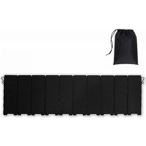 Cortavientos para hornillo negro económico plegable
