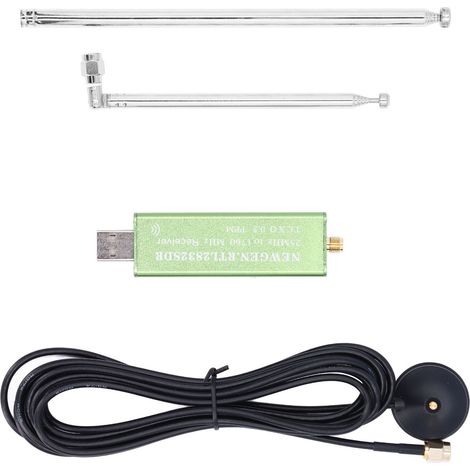 Kit radio logicielle SDR RTL2832U R820T2, récepteur scanner TV pleine bande 25-1760MHz (1/5)