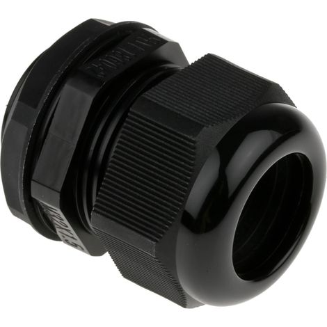 Presse-étoupe M32 en Nylon 66 pour câble de 18mm à 25mm, avec contre-écrous, IP68 ( Prix pour Sachet de 5 ) (1/4)