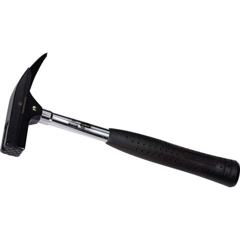 Marteau de plafonneurs face plate magnétique, Argent/Noir, 580 g