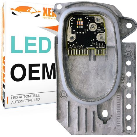 Module feux de jour + clignotant LED 63115A0E625 - compatible avec BMW X3 & X4 - Coté Gauche phare LED remplacement 6002TZ0393