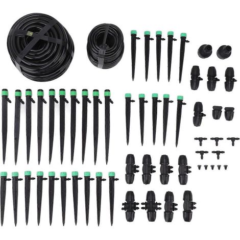 Gartenbewässerungssystem, automatisches Tropfbewässerungssystem, Sets für Hochbeete und Rasenflächen.