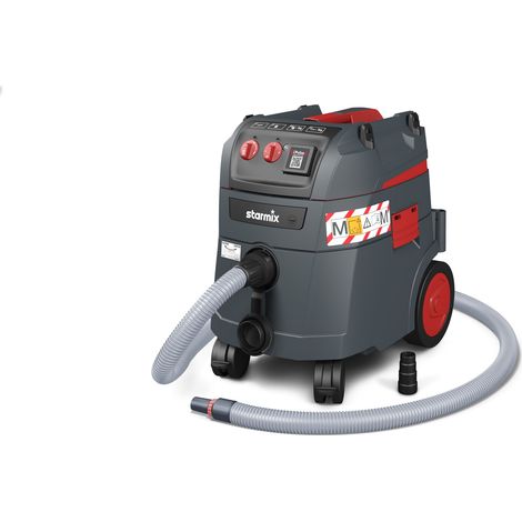 Aspirador en seco y húmedo Starmix iPulse M-1635 Safe (aspirador industrial / aspirador para obras y talleres) No. 018935
