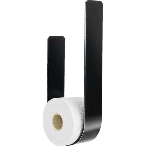 Panier porte-papier toilette en tissu avec couvercle, résistant à la poussière et à l'eau, organisateur de rangement pour salle de bain et cuisine (1/4)