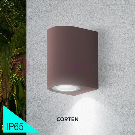 CORDOVA1 CORTEN Faretto da Esterno Mono Emissione Design Moderno GU10 IP65 (1/5)