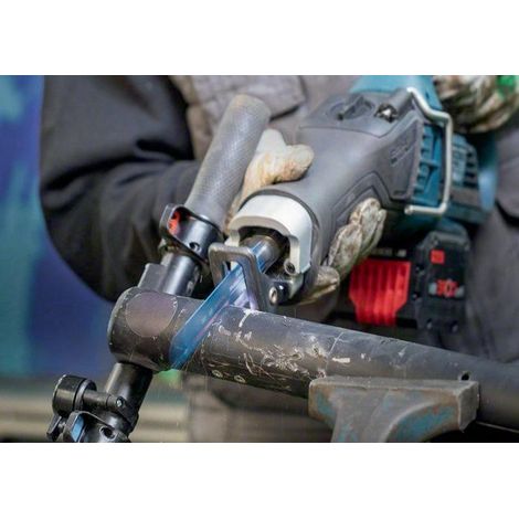 Bosch 10x EXPERT Lame pour métal moyennement épais S1155HHC (pour acier, tubes en acier inoxydable, Longueur 225 mm, Accessoires professionnels Scie à guichet)