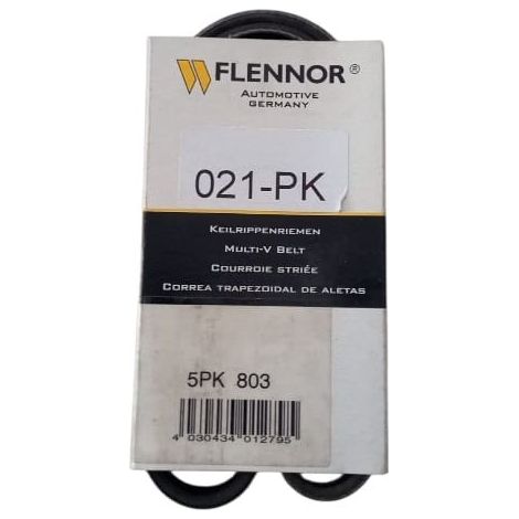 5pk803 cinghia poly-v alternatore servizi marca flennor (1/4)