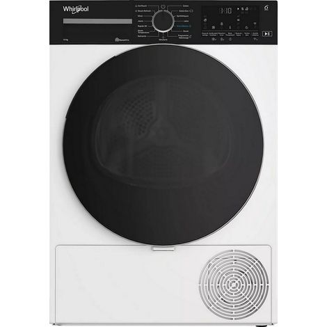 Asciugatrice a pompa di calore da 60 cm e 12 kg - CWD122MWBSFR - Whirlpool (1/5)