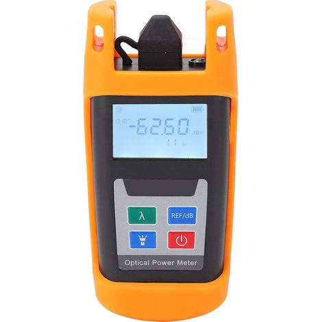 Compteur de puissance optique fibre monomode, source lumineuse FTTH, interface universelle pour test de télévision en circuit fermé, modèle A (1/5)