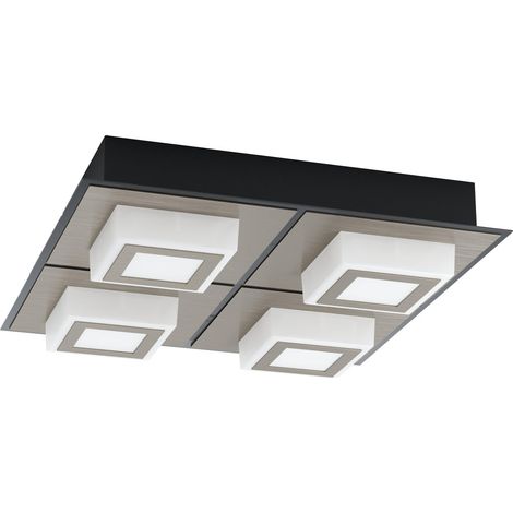 LED Plafonnier Masiano 1, Applique murale 4 flammes, Lampe de plafond (1/5)