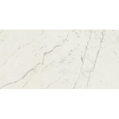 Carrelage effet Marbre Blanc Calacatta Extra 120x60x0,9 cm Mat Clarenza - Sol et mur intérieur (vendu par carton de 1,44 m²) - RO'MA CARRELAGE