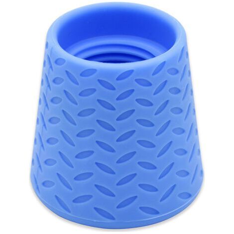 Portable Pet Shower Head, 2" Length, Blue, 1 Silicone Pet Shower Head (1/5)