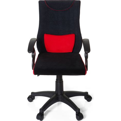 [GEBRAUCHT] B-Ware Hjh Office Kinderschreibtischstuhl Kiddy Pro Drehstuhl Rot Armlehnen