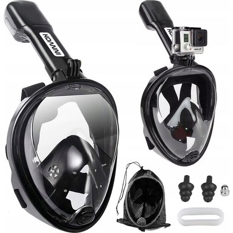 MÁSCARA DE SNORKEL COMPLETA PLEGABLE CON TUBO DE AGUA XS