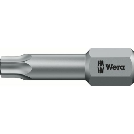 Embout WERA femelle TORX avec forme torsion T5 (1/4)