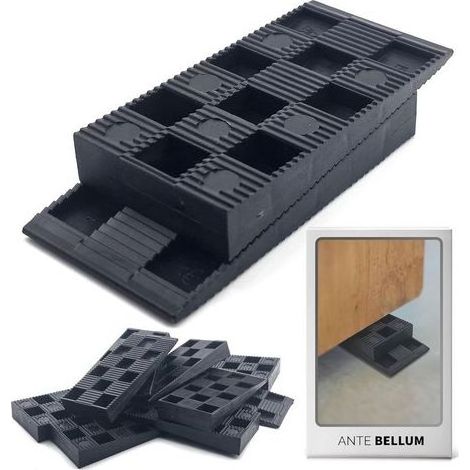 (Lot de 20) Cales d'Espacement en Plastique Cales de Montage pour Sols, Fenêtres et Portes, Alignement et Montage, Adaptées aux Travaux de Bricolage et Montage de Meubles (1/5)