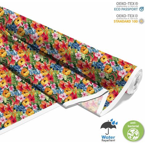Dekorativer Outdoor-Stoff Oxford - Motiv Sommer DX9188 (1/5)