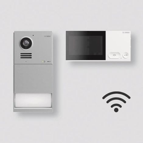 Intercom siedle iqsw-0 WLAN 32x38 cm mattchrom