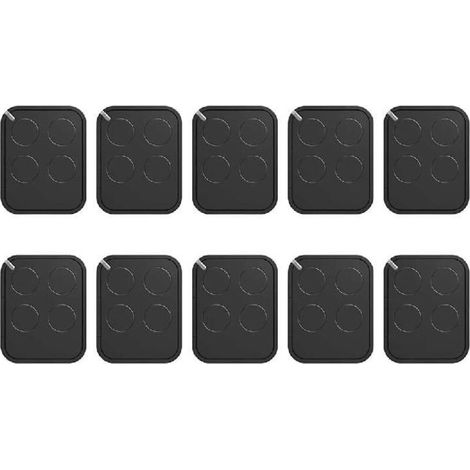 Compatible avec les télécommandes de porte de garage à code tournant NICE Era ON2 ON4 FLO4RE, lot de 10. (1/4)