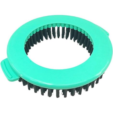 Replacement FunClean Spin Mop scrubbing brush head and RinseWise Spin Mop system with bristle construction (1/5)