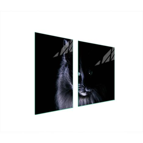 Assiette en verre et planche à découper 100x52 CAT (1/5)
