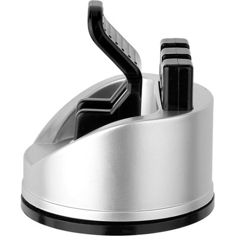 Affûteur de couteaux portable 6x6x6cm en forme de V à fente concave, durable et résistant à l'usure, pour la maison