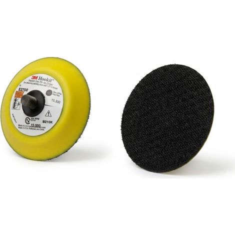 Plateau 3M Hookit Ø 76mm