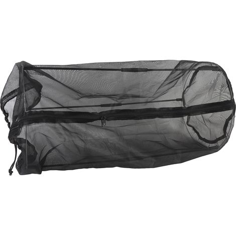 Filet maille jardin protection plantes polyester cage pot transparent antivolaille légumes fleurs 19-26cm rond 15-20cm carré 218g 6 tiges 1 corde 21 accessoires noir (1/5)