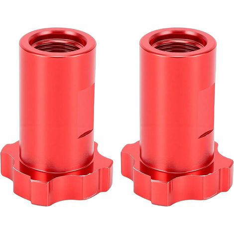 Adattatore tazza pistola a spruzzo, connettore tazza, adattatore spruzzatore vernice, filettatura femmina M14, passo 1 mm, lega di alluminio, confezione da 2 (1/5)