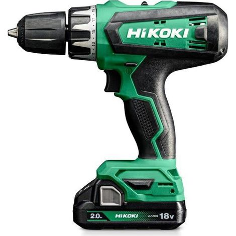 Taladro/atornillador de impacto Hikoki 18 V 53 Nm 2 x 2,0 Ah DV18DFWKZ