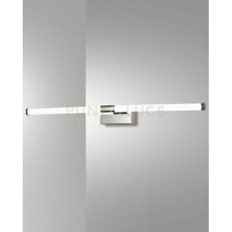 AGO APPLIQUE CROMO DA SPECCHIO A LED 3000K - 14W - 840 lm L.61,5CM IP44