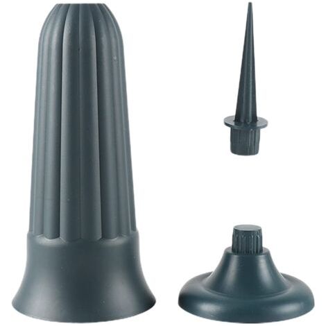 Vases Floraux Commémoratifs avec Ensemble D'inserts en Mousse, Vases Funéraires Inférieurs pour Vases de Cimetière Vase à Fleurs pour Cimetière (z) (1/2)