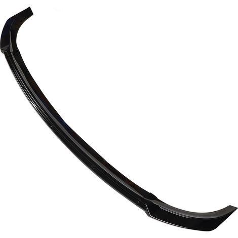 Kit de diffuseur de pare-chocs avant en 3 pièces, spoiler de menton, remplacement pour Tesla Model Y 2020-2022, noir brillant (1/5)