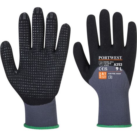 Guante de manipulación cubierta 3/4 DermiFlex Ultra Plus. Dex. 5 A353 XXL