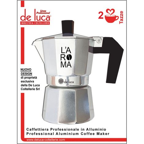 CAFFETTIERA M.co nero - 2 tazze M.co nero - 2 tazze
