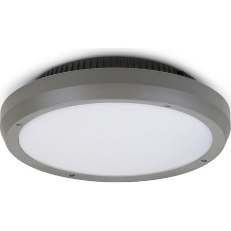 Applique DELFI IP65 LED SMD 12.50W 1150lm CRI80 4000K Gris (1/3)