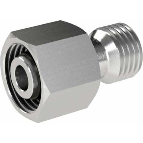 Riegler Reduzierung, Rohr-Außen-Ø Zapfen 12 mm, Muffen 10 mm, ES 1.4571 (1/5)