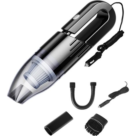 Aspirateur Voiture Puissant 6000 Pa Filaire Humide Sec Portable avec Filtre Lavable Câble 4,5 M pour Sieges Tapis (1/5)