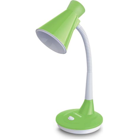 Lampada da scrivania esperanza e27 diadem verde