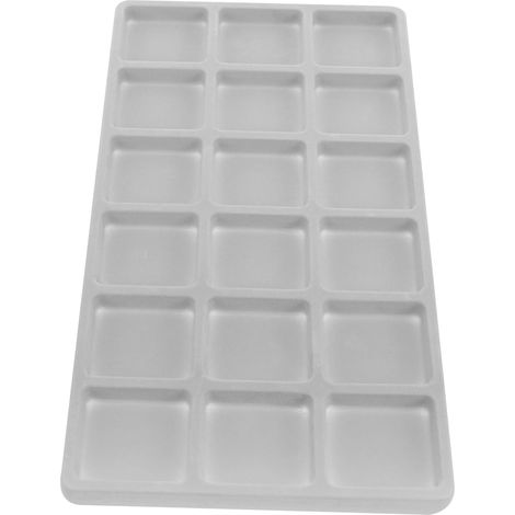 Plateau Organisateur De Bijoux En Velours 18 Compartiments Tapis De Perles Pour Fabrication De Bijoux Porte-bagues Doux Et Fin Maison Et Boutique Polyvalente (1/5)