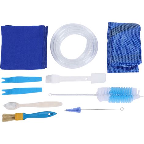 Kit de nettoyage pour climatiseur split (10 pièces) - Housse de protection pour unité de climatisation avec double crochet (1/5)
