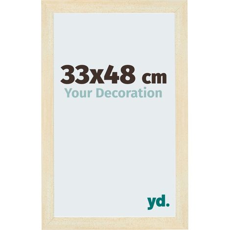 Cadre Puzzle 33x48 cm - Sable Patiné - MDF - Mura. (1/5)