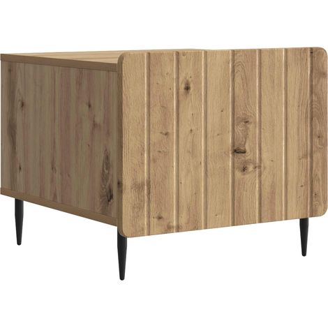 vidaXL  Coffee Table  Artisan Oak 49 x 50 x 42 cm Engineered Wood