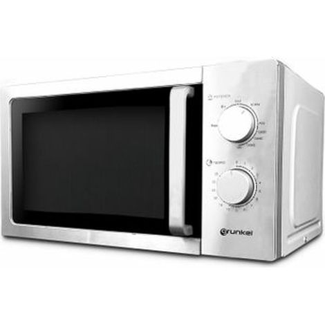 Grunkel microwave 20l 700w grill stainless steel mwg-20inox