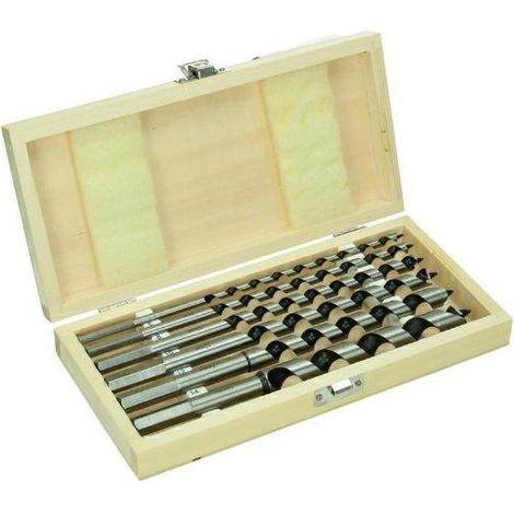 HiKOKI Set di 8 Punte Spiralate per Foratura Legno