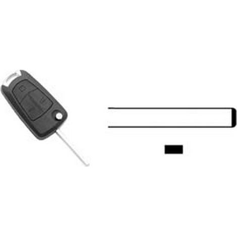 1PZ COVER CHIAVI PER AUTO OPEL VAUXHALL HU100RS8 - HU100RS8 - 3 bottoni