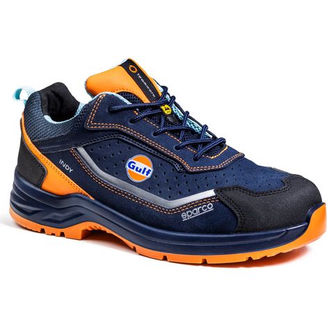 Sparco 07538GU Scarpe Indy Gulf Meteor Blu Arancione 46 (1/4)