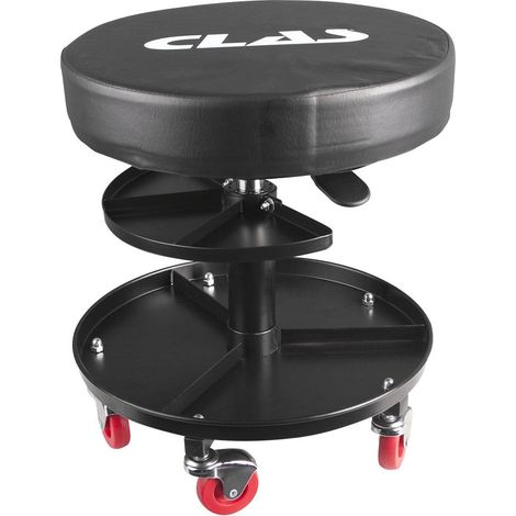 Tabouret range outils Ht. 440 à 560 mm - OM 0099 - CLAS Equipements